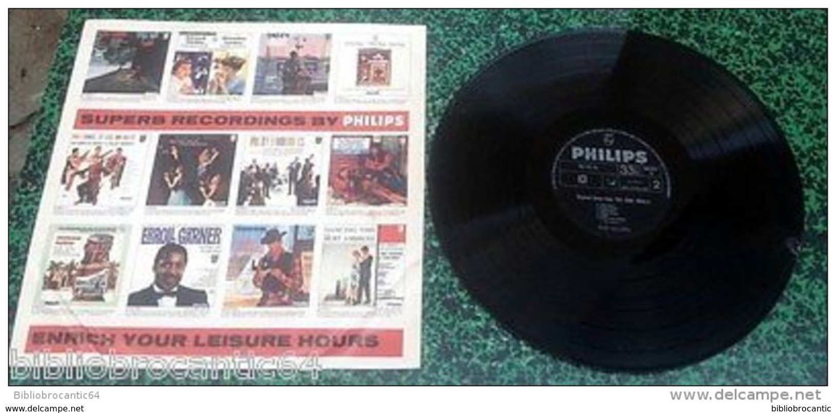 LP 30cm* Original Score "THE COOL WORLD/ DIZZY GILLEPSIE * < PHILIPS 652052 BL < 1964) - Jazz