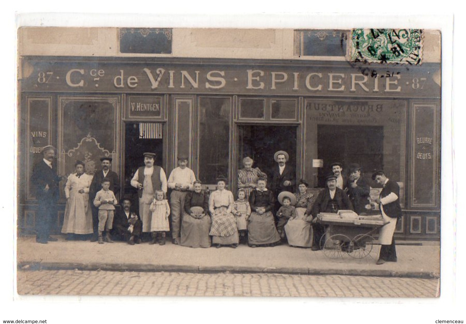 Carte Photo Timbre A Date De Montreuil - Montreuil