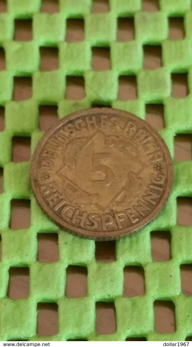 5 Reichspfennig 1924-1936 - (Mess) 1935 A - 5 Reichspfennig