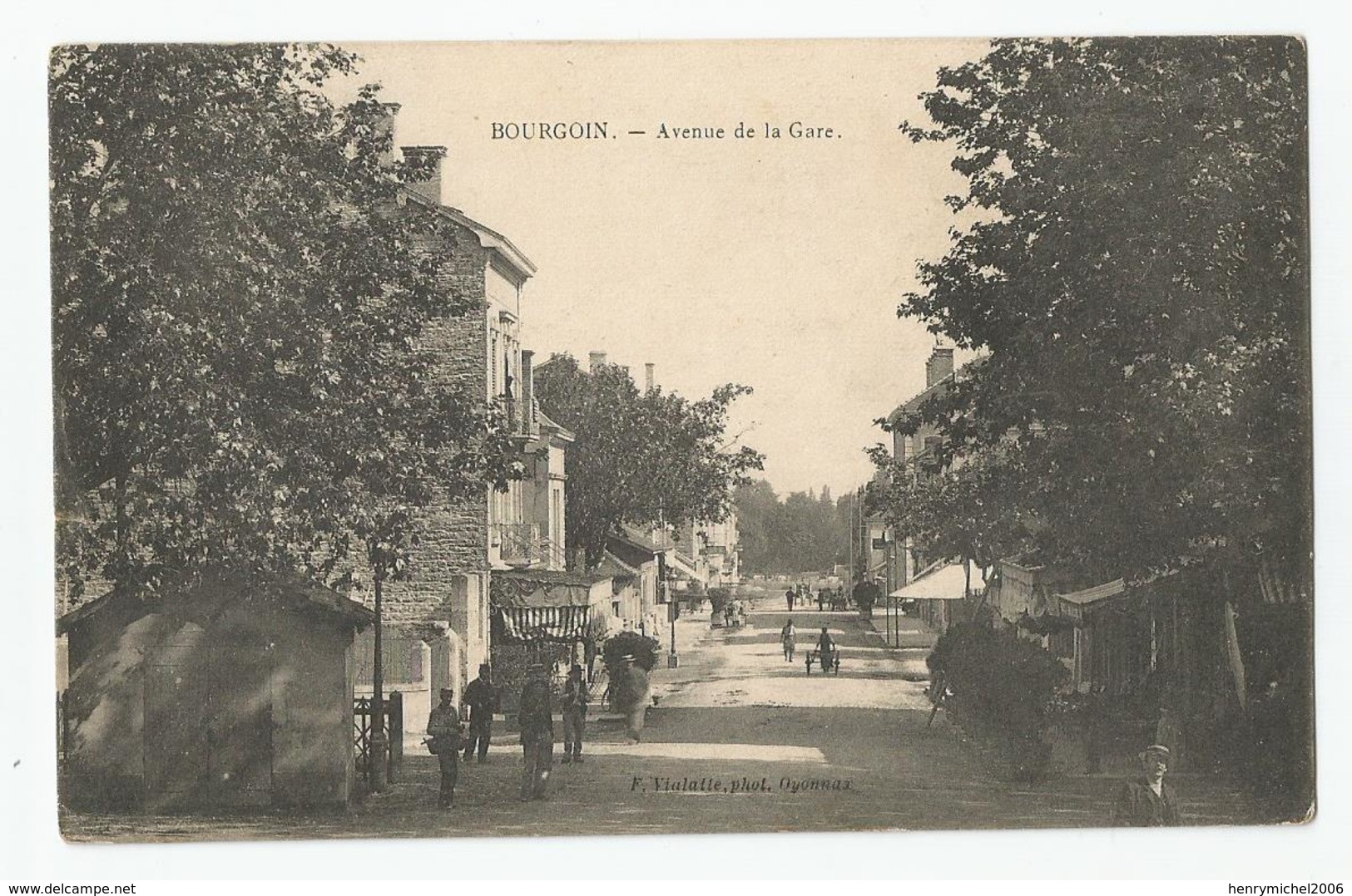 38 Isère - Bourgoin Avenue De La Gare - Bourgoin