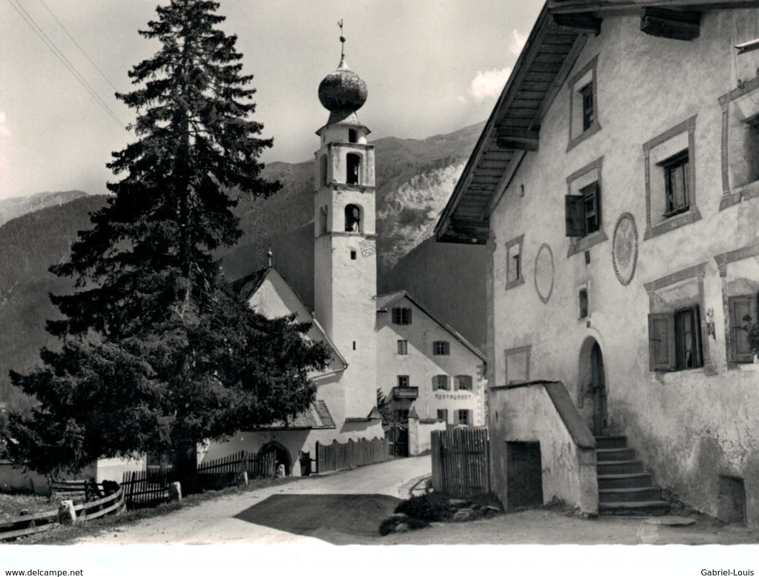 Valchava (Val Müstair) Dorfpartie (Carte 10 X 15 Cm) - Val Müstair