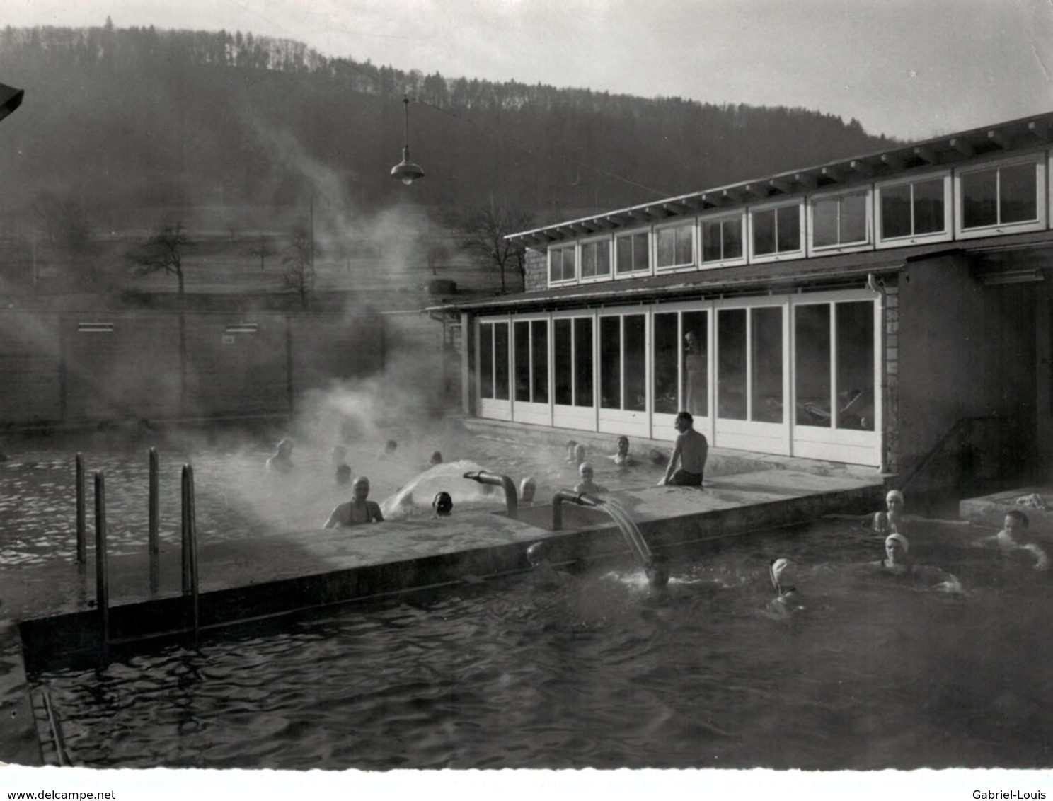 Zurzach, Thermalquelle - Schwimmbad  (Carte 10 X 15 Cm) - 1957 - Zurzach