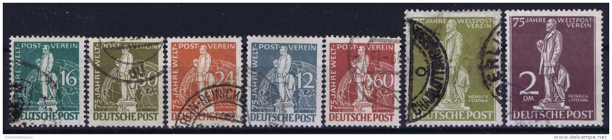 Berlin Mi  35 - 41 Yv 21 - 27  Obl./Gestempelt/used   1949 - Used Stamps