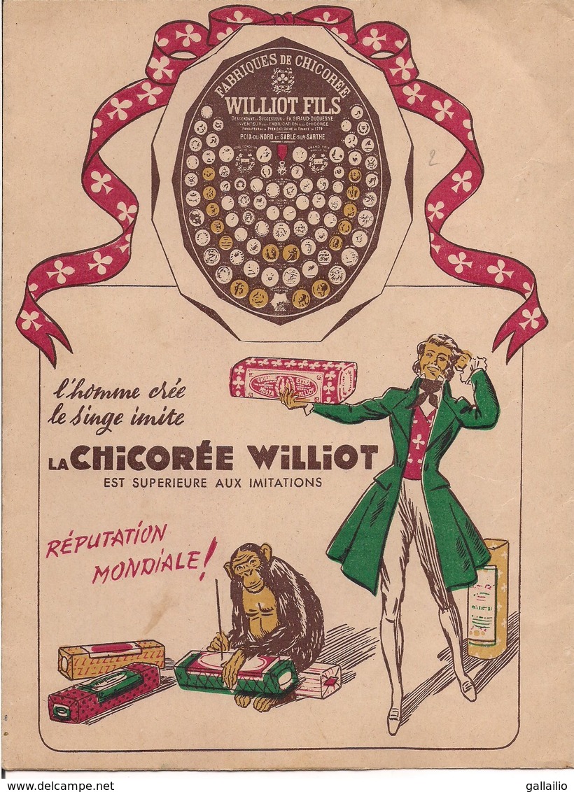 PROTEGE CAHIER CHICOREE WILLIOT - Coffee & Tea