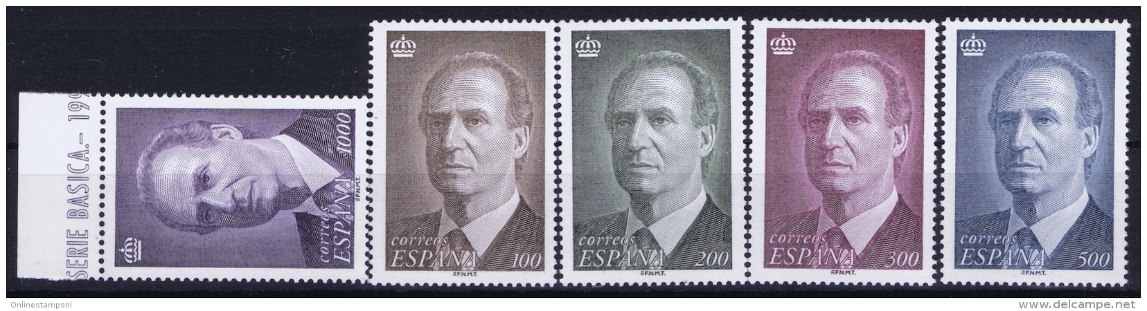 Spain  Mi 3254 + 3306 - 3309 Ed 3403 + 3461 - 3464 Postfrisch/neuf Sans Charniere /MNH/**  1995 - Unused Stamps