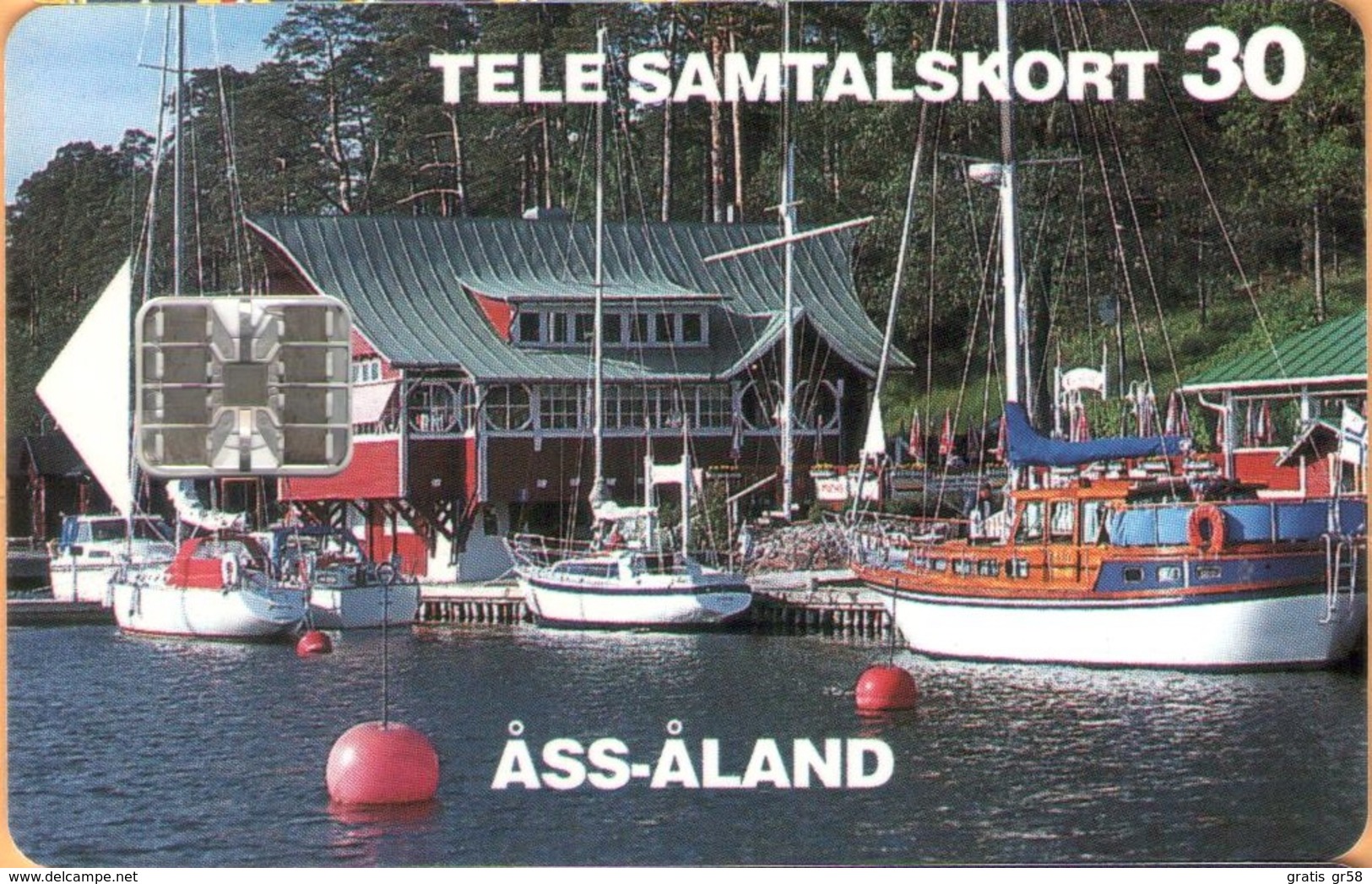 Aland - AX-ALP-0010A, Åss-Åland - Optimist Worlds 1995 (Without CN), 12.000ex, 9/94, Mint - Aland