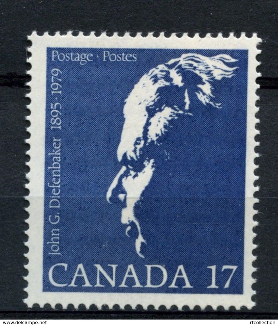 Canada 1980 - One Famous People John G. Diefenbaker Commemoration 1895-1979 Prime Minister Politician Stamp MNH SG#982 - Unused Stamps