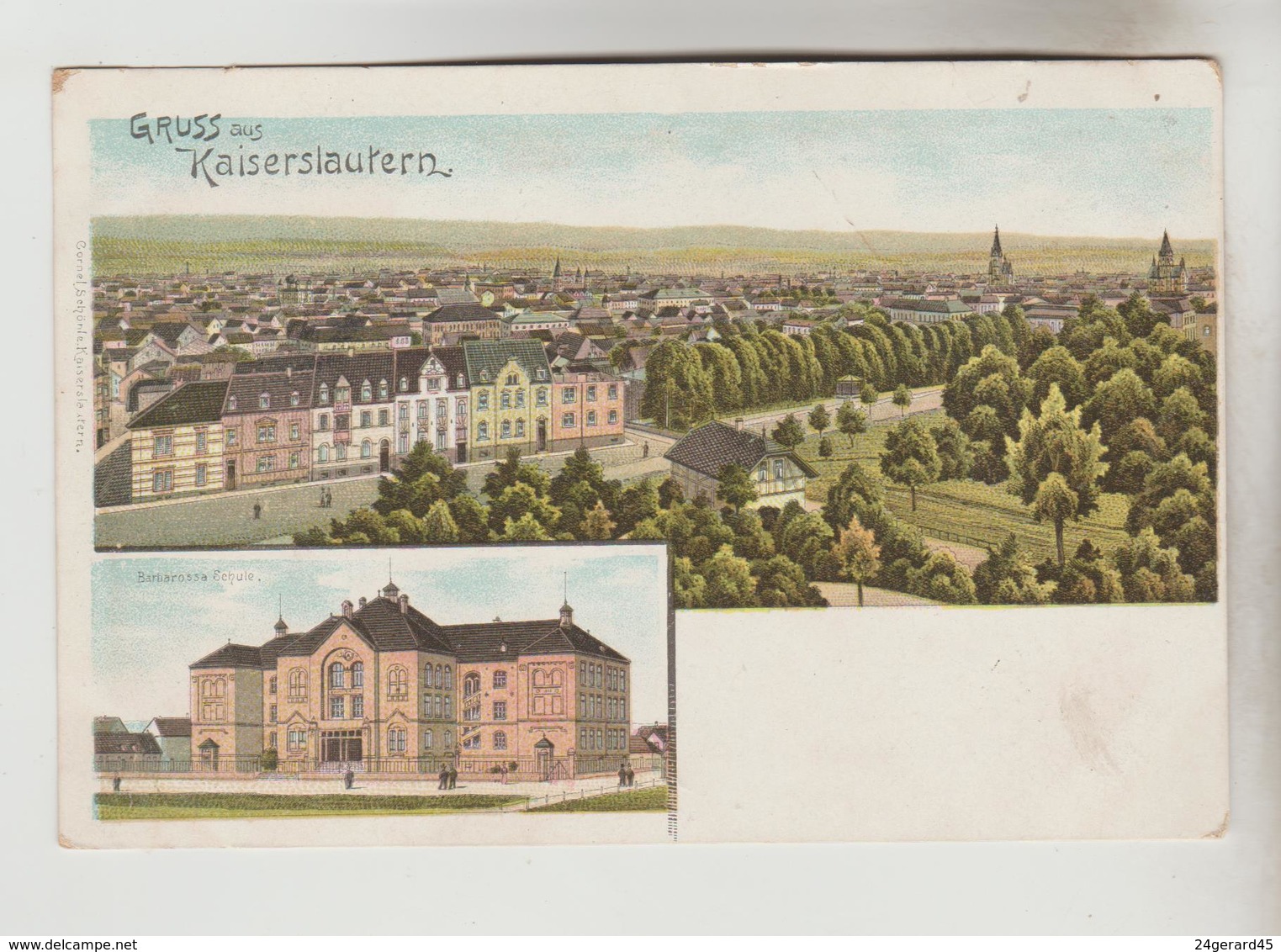 CPA PIONNIERE KAISERSLAUTERN (Allemagne-Rhénanie Palatinat) - Gruss Aus .....2 Vues - Kaiserslautern