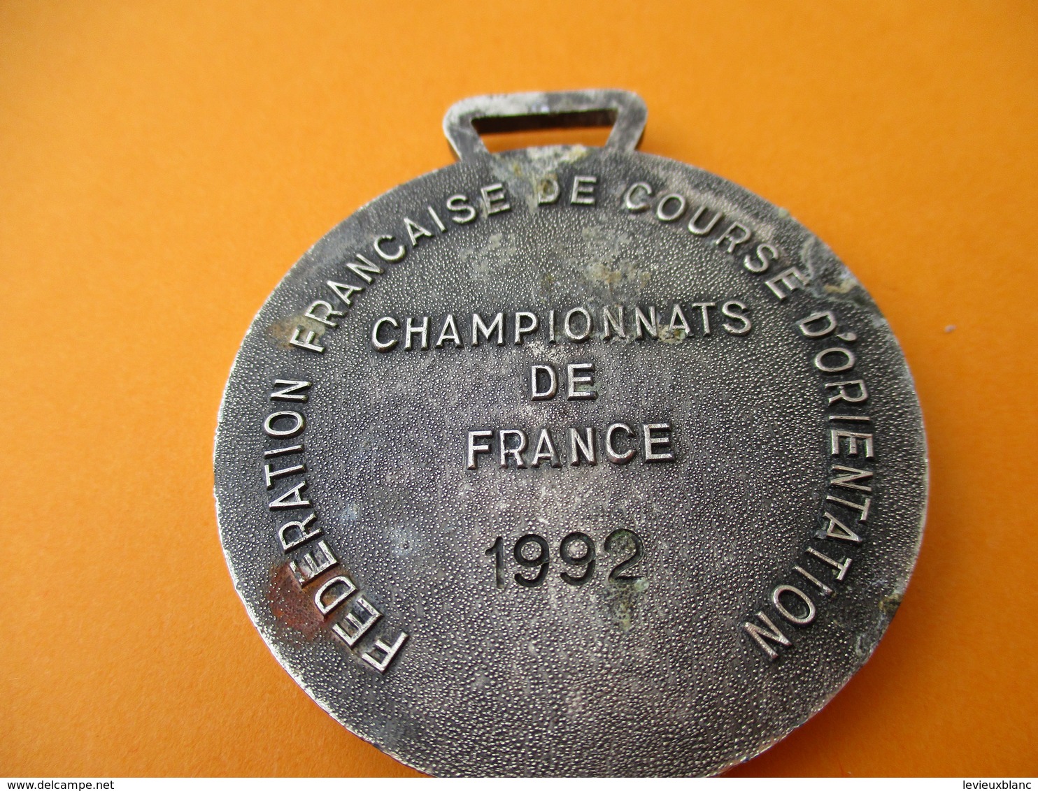 Course D'Orientation/Fédération Française/Championnats De France /Bronze Nickelé /1992                    SPO258 - Otros & Sin Clasificación