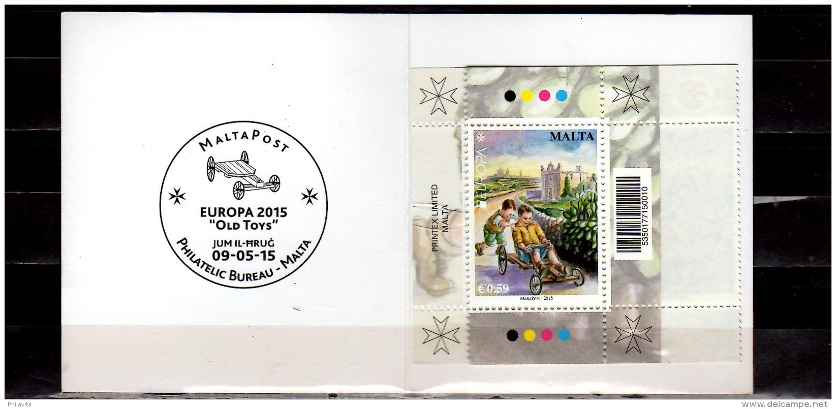 2015 Malta - Europa CEPT - Toys - MH/ Booklet - Full MH - MNH** MH 0-17 - 2015