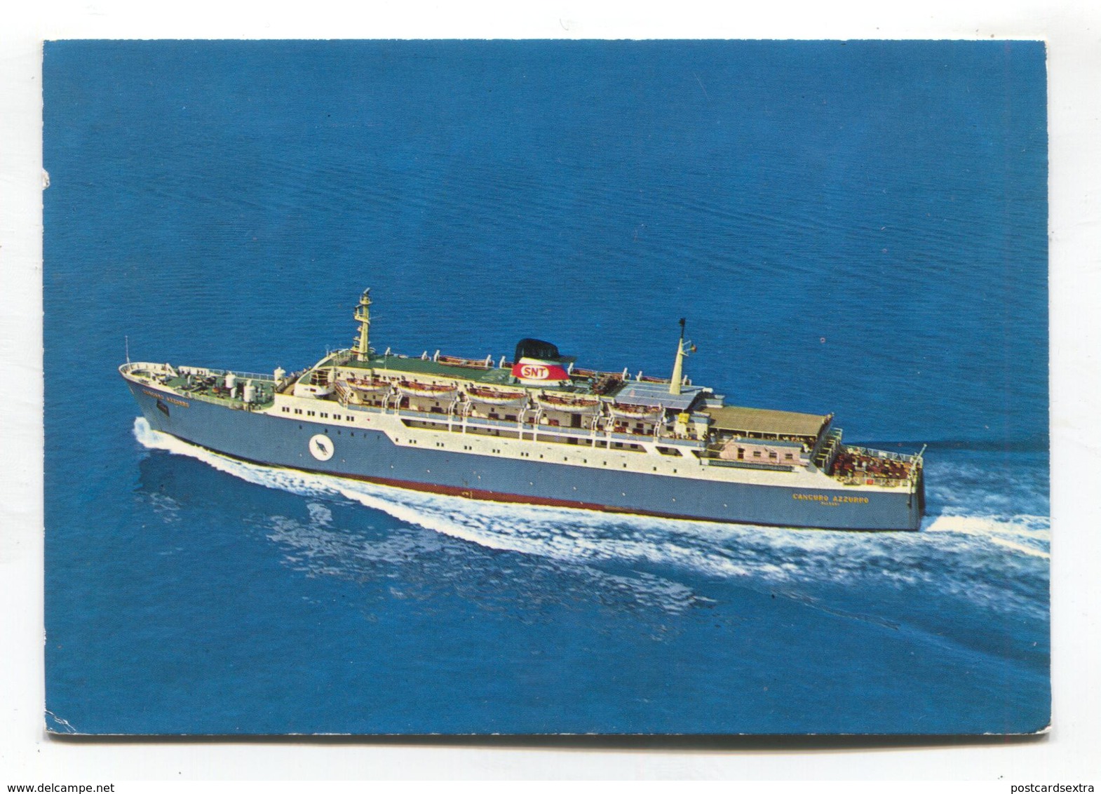 Linee Canguro - Italian Ferry Ship Company - Modern-size Postcard - Fähren