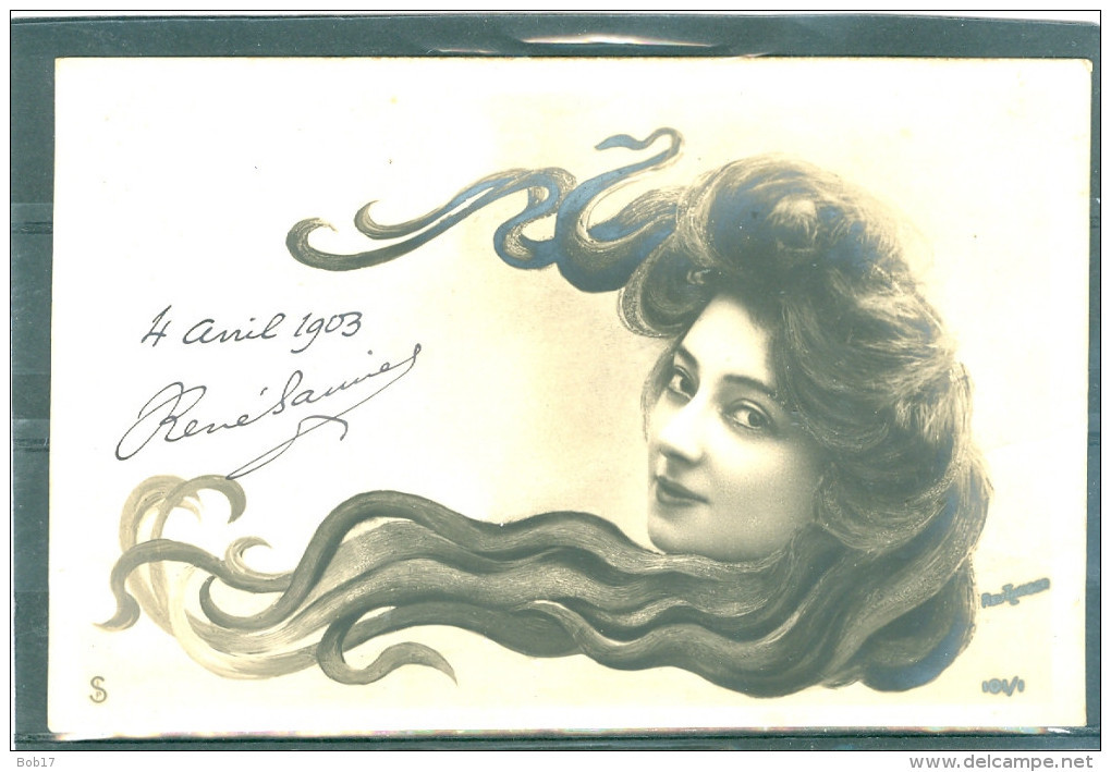 Reutlinger - Précurseur Art Nouveau - Femme - TBE - Künstler