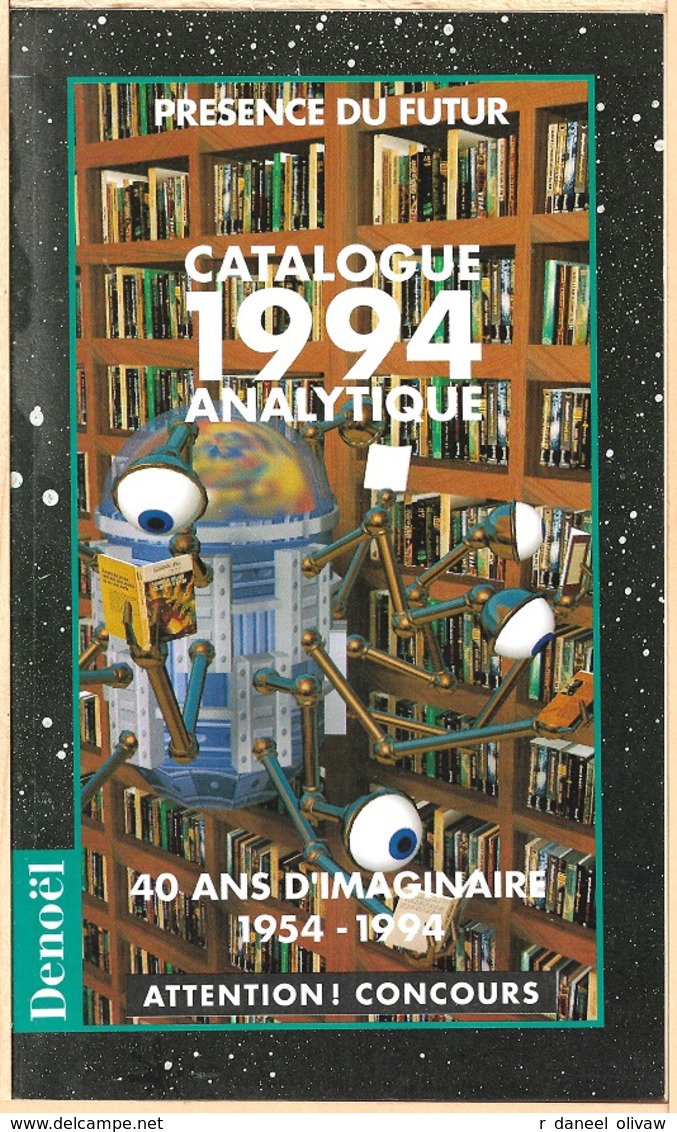 PDF - Catalogue Analytique 1994 (Neuf) - Présence Du Futur