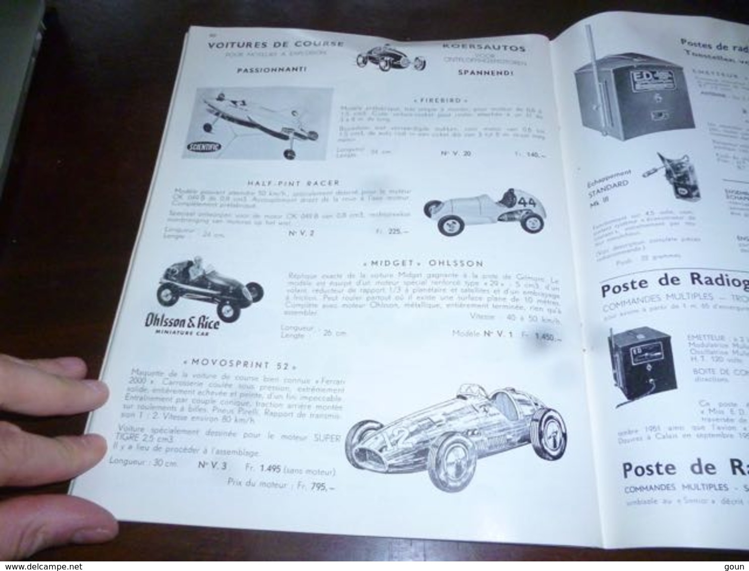 CB83F1 Catalogue bilingue modélisme Scientific avion bâteau voilier auto moteurs etc Revell modelbouw