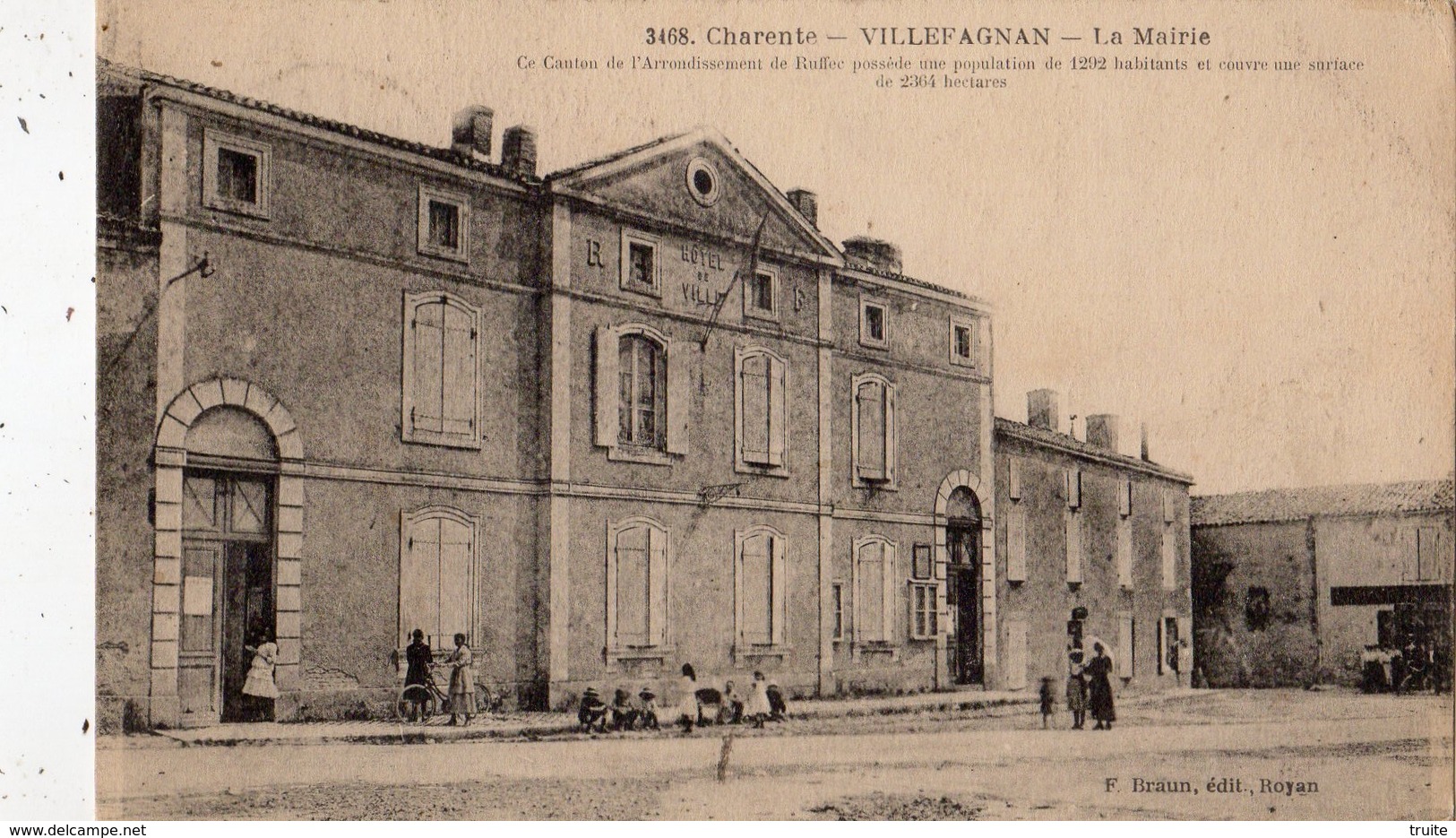 VILLEFAGNAN LA MAIRIE - Villefagnan