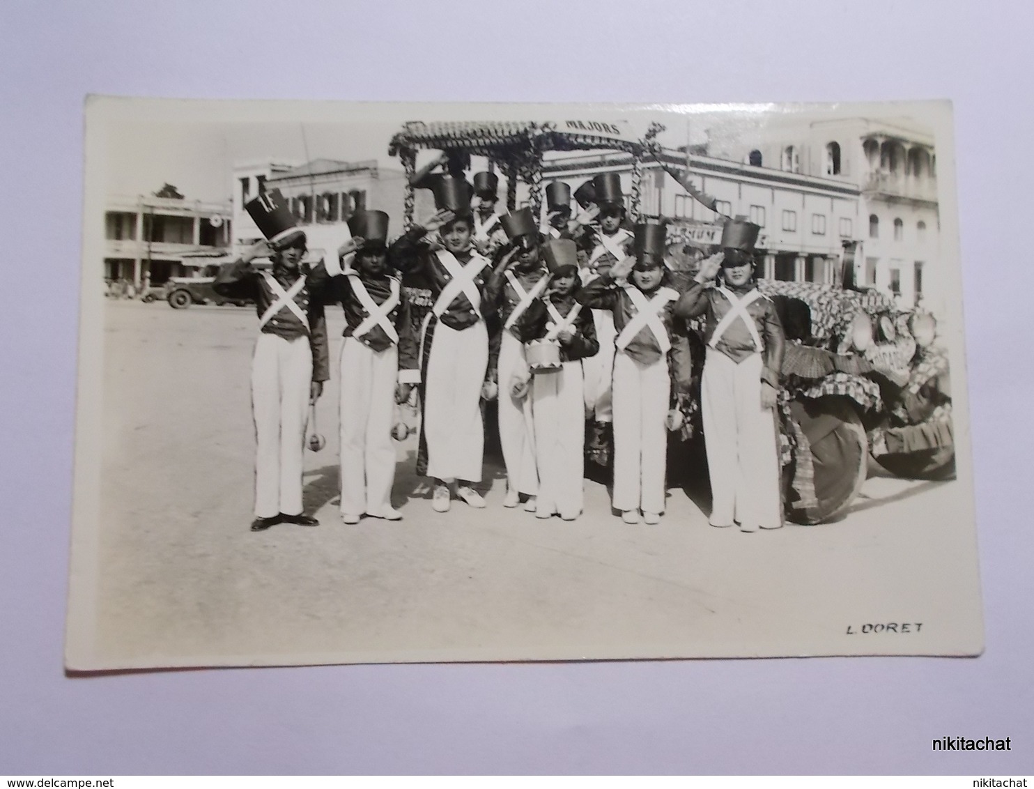 TRINIDAD-Cavalcade-Majors-Carte Photo - Trinidad