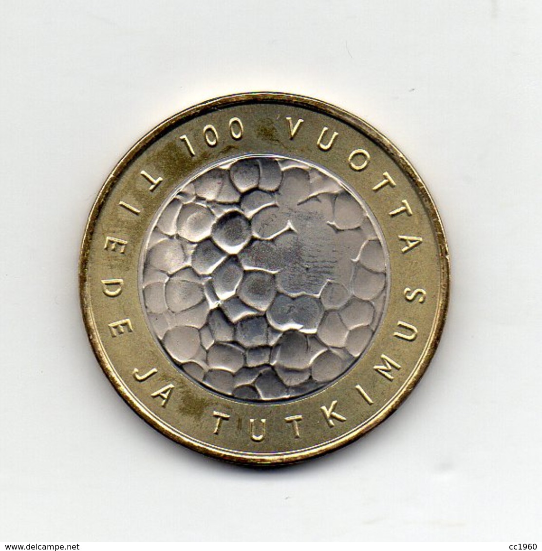 FINLANDIA - 2008 - 5 Euro Commemorativi - 100° Università Tecnologia E Scienze - (MW1336) . - Finlandia