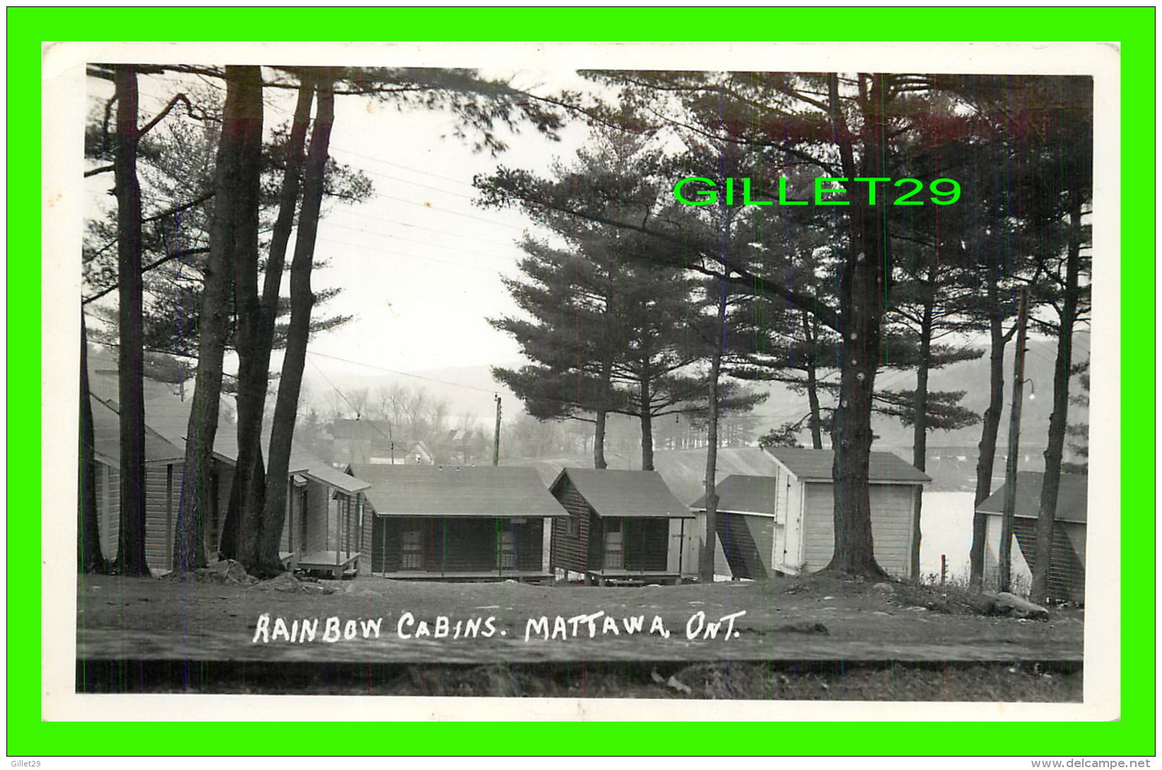 MATTAWA, ONTARIO - RAINBOW CABINS - - Autres & Non Classés