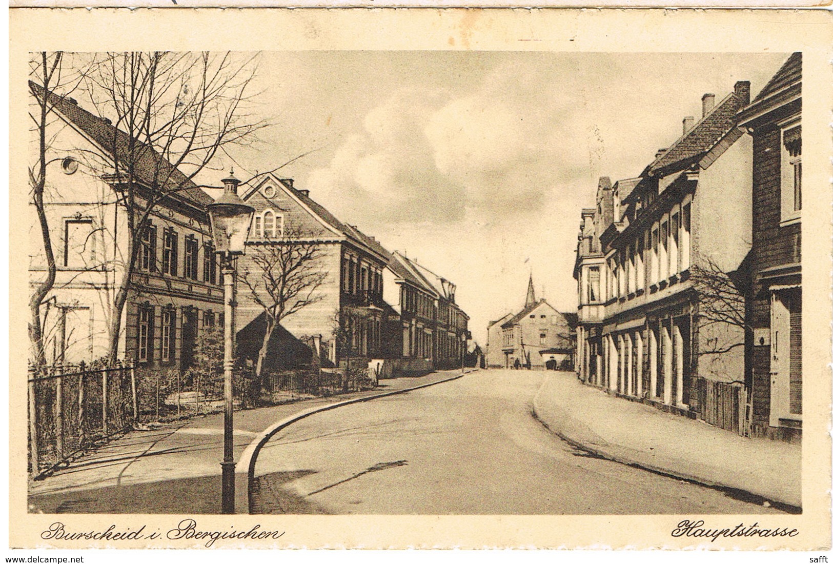 AK Burscheid Im Bergischen, Hauptstraße 1942 - Autres & Non Classés