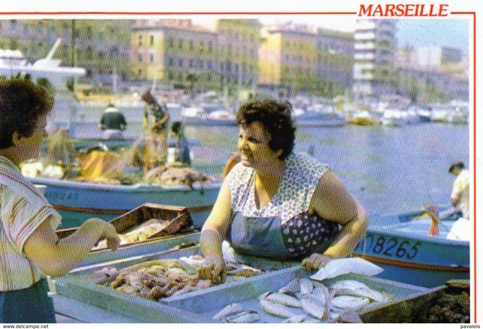 13 - MARSEILLE - Marché Aux Poissons - Vieux Port - Timone, Baille, Pont De Vivaux