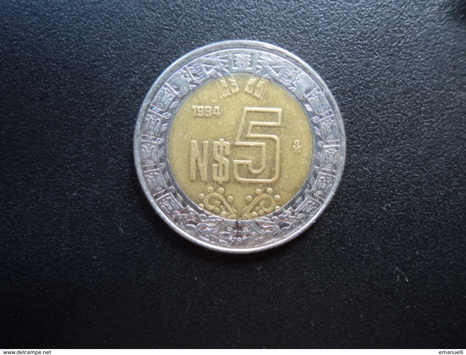 MEXIQUE : 5 NUEVOS PESOS  1994 Mo   KM 552    TTB - Mexico