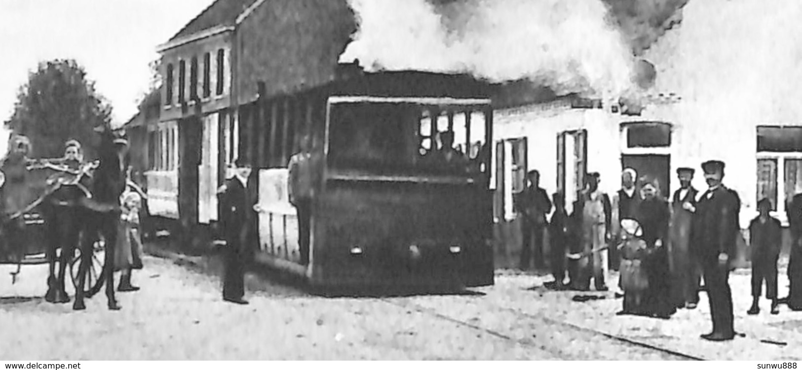 Hekelgem - Het Oud Zandtapijt (tram Tramway Animatie, Echte Foto, Nels, Rond 1900-) - Affligem