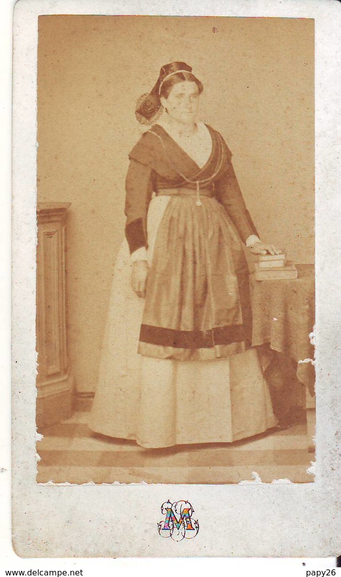 Cdv Photo M Avignon - Autres & Non Classés