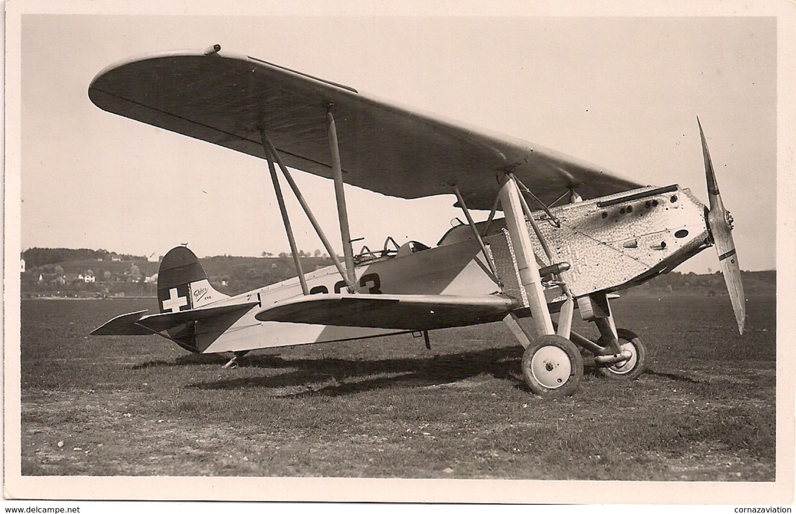 Aviation - Avion Militaire Suisse - Fokker C.V.E. - 1933 - 1919-1938