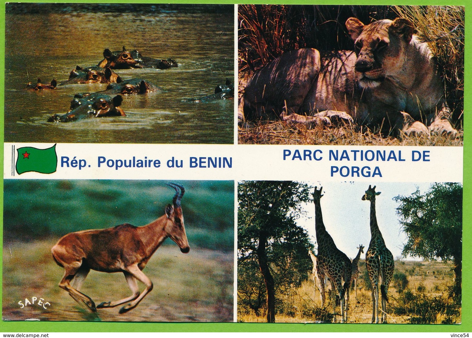 Rép. Populaire Du BENIN - Parc National De PORGA - Benin