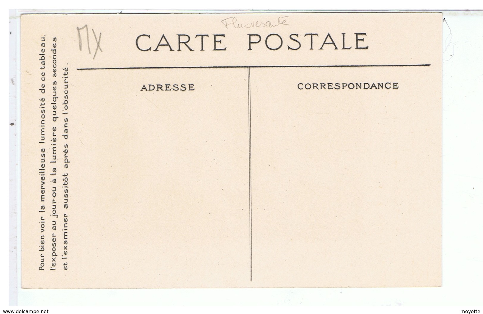 CPA-CARTE PHOSPHORESCENTE-3 COUREURS A PIED-SOCIETE RADIANA ..PARIS-SILHOUETTES DES ATELIERS E.S- - Controluce