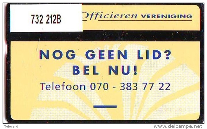 Telefoonkaart  LANDIS&amp;GYR  NEDERLAND * RCZ.732  212b * Nederlandse Officieren Vereniging * TK * ONGEBRUIKT * MINT - Privé