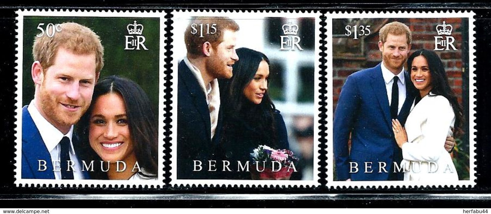 Bermuda   "Royal Wedding"       ( New Issue May-21-2018 )    Set    MNH - Bermuda