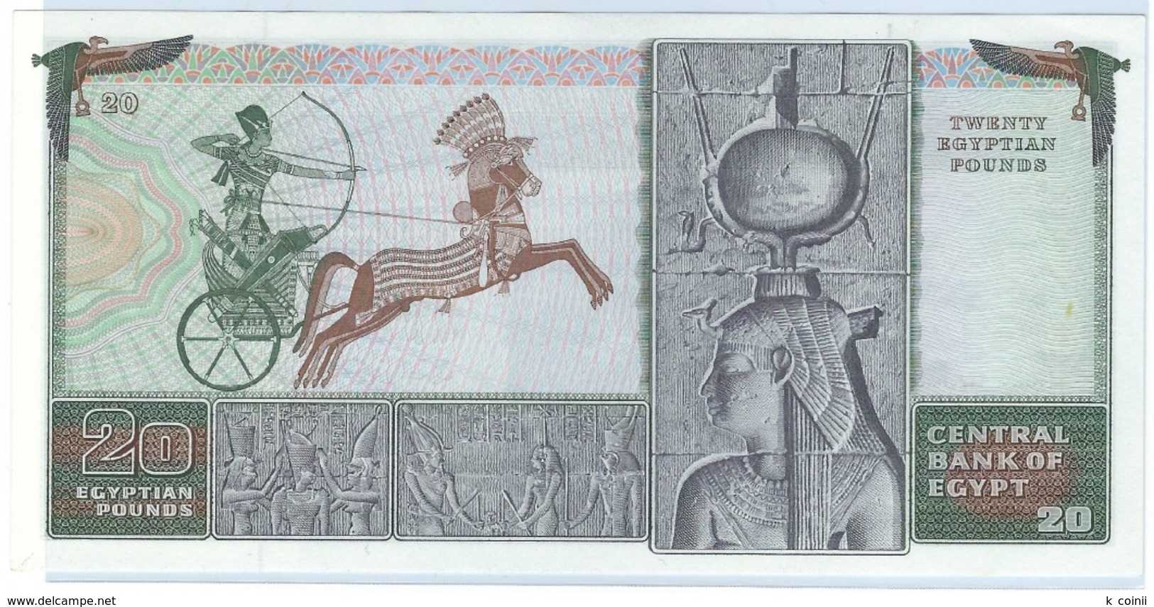 Egypt - 20 Pounds 1978 - UNC - Egypte