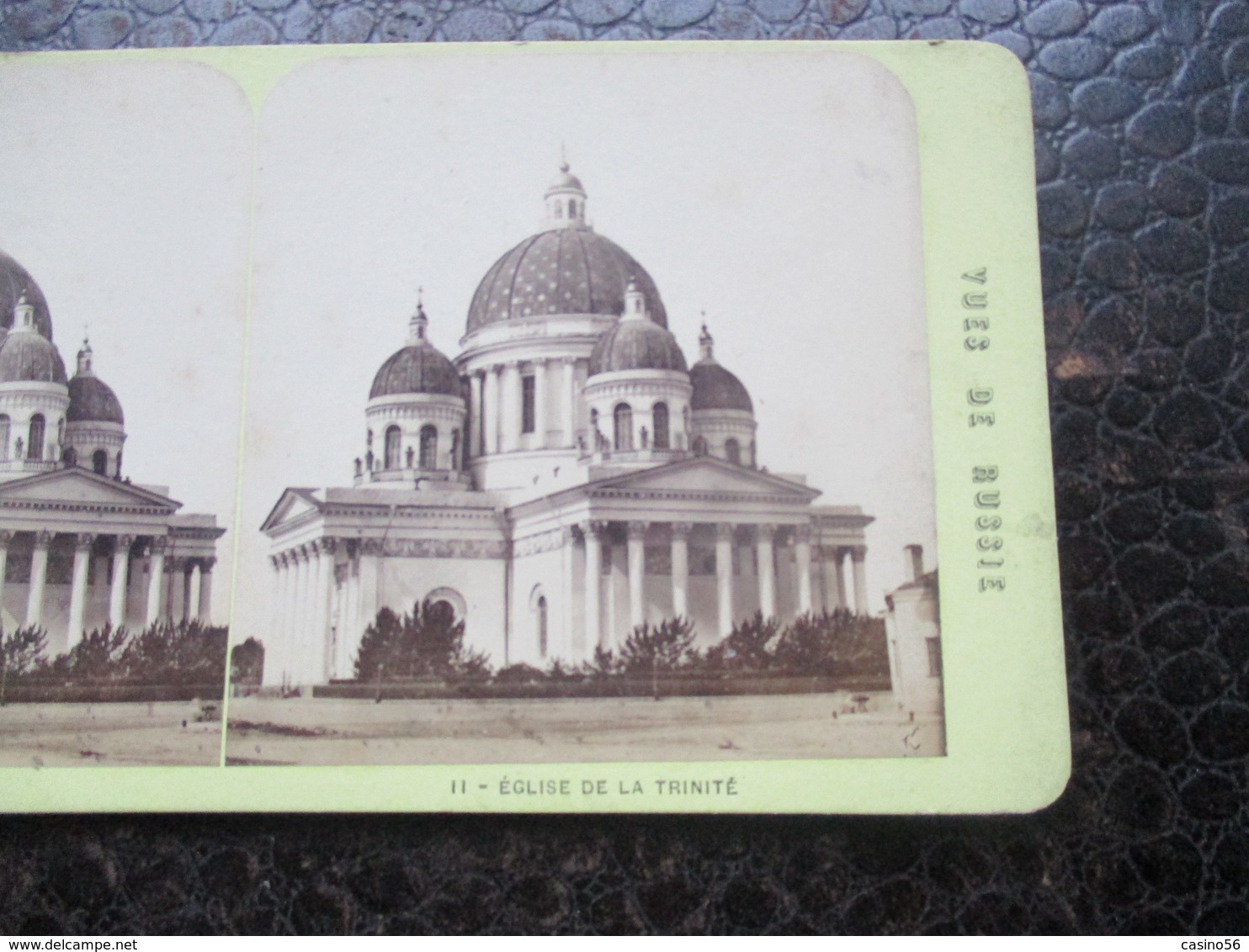 PHOTO STÉRÉOSCOPIQUE Russe Russie Russia Росси́йская Федера́ция - Stereoscopic