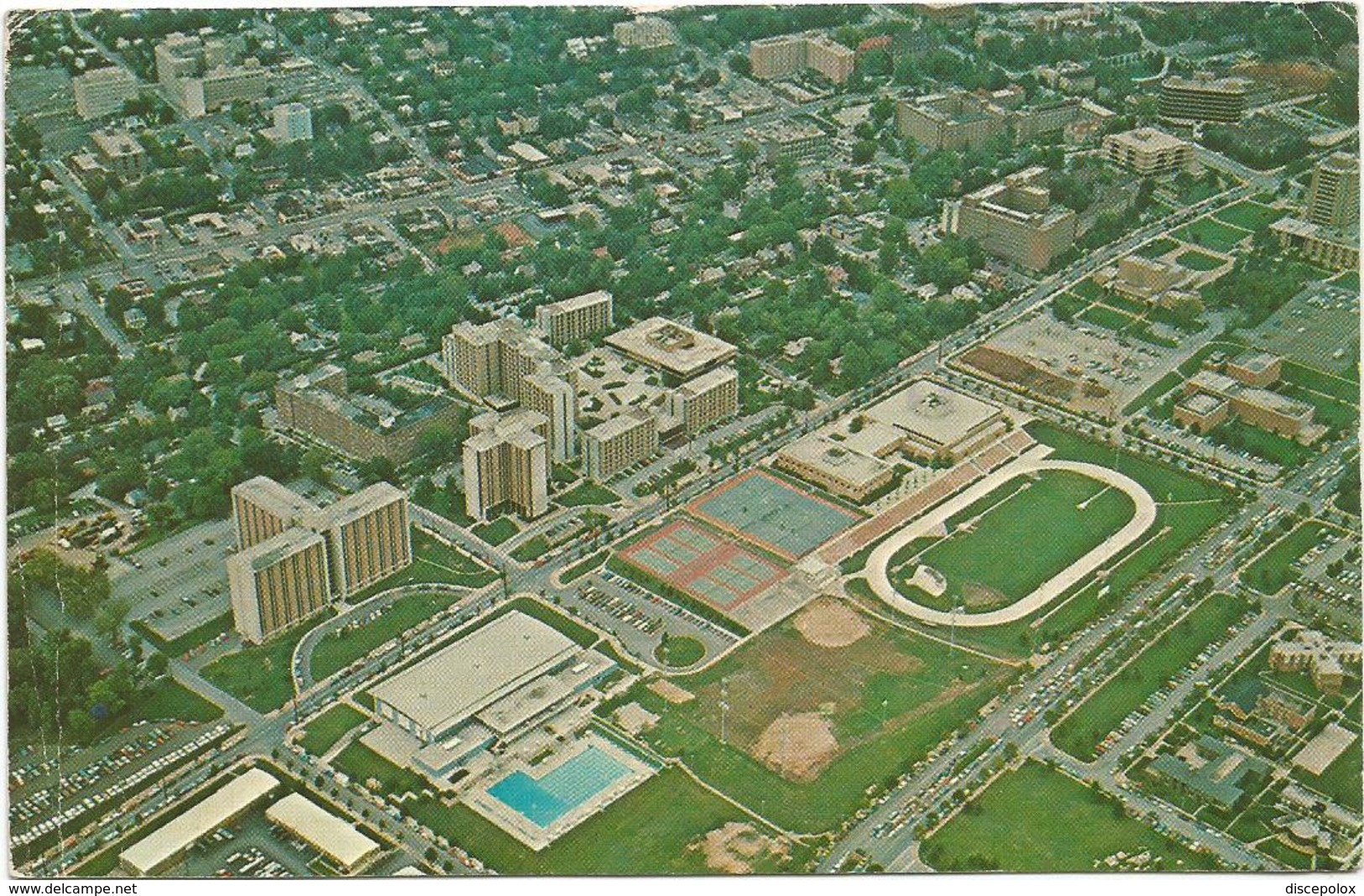 X2662 University Of Tennessee - Knoxville - Aerial View Vue Aerienne Vista Aerea / Viaggiata 1978 - Knoxville