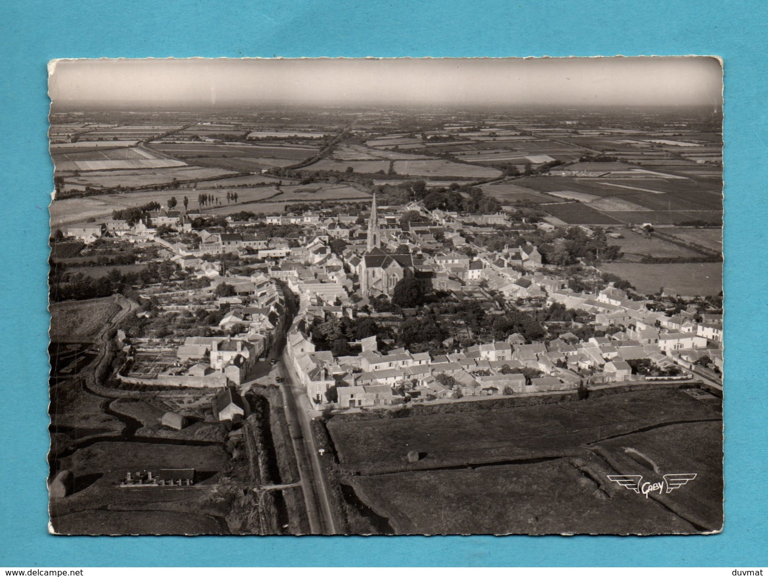 44 Loire Atlantique Bourgneuf En Retz Vue Aerienne ( Format 10,5cm X 15cm ) - Bourgneuf-en-Retz