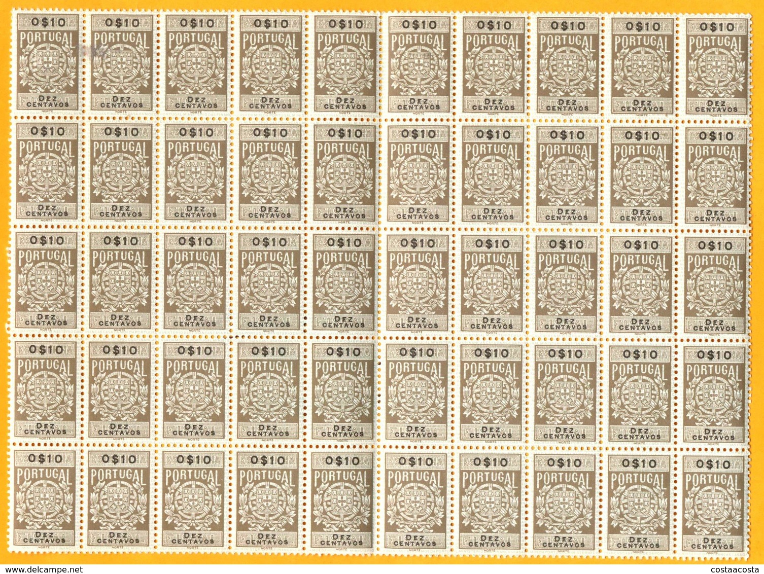 Portugal - Fasoaux-Revenues-Fiscal - X50 - Unused Stamps