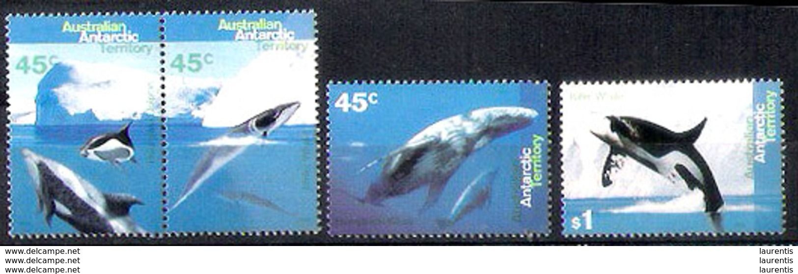 18619  Baleines - Whales - Australie Antartique Yv 102-06 MNH - 2,75 - Baleines