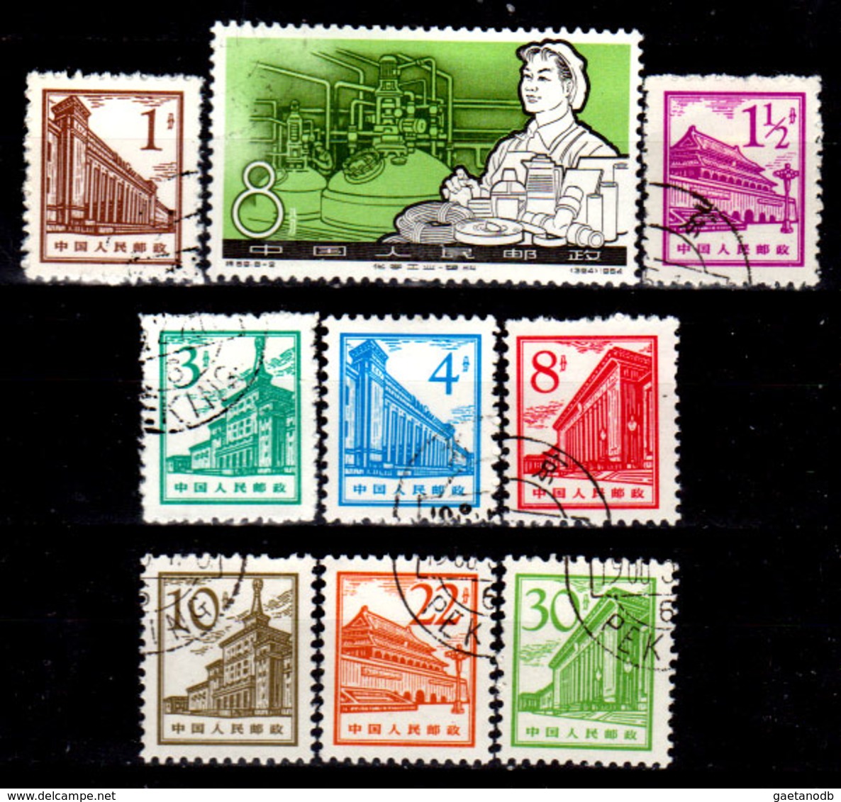 Cina-A-0381 - Emissione 1964-65 - Senza Difetti Occulti - - Usati