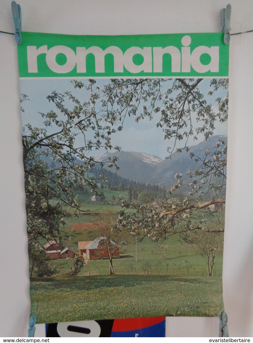 AFFICHE: ROMANIA ,  H67,5 L47,2 - Affiches