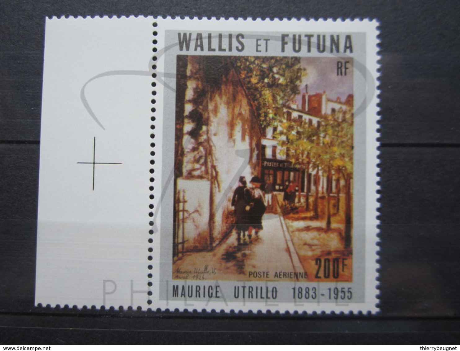 VEND BEAU TIMBRE DE POSTE AERIENNE DE WALLIS ET FUTUNA N° 144 + BDF , XX !!! - Neufs