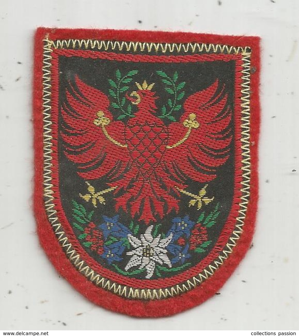 écusson Tissus , Aigle , Couronne , 5.5 X 7 Cms - Patches