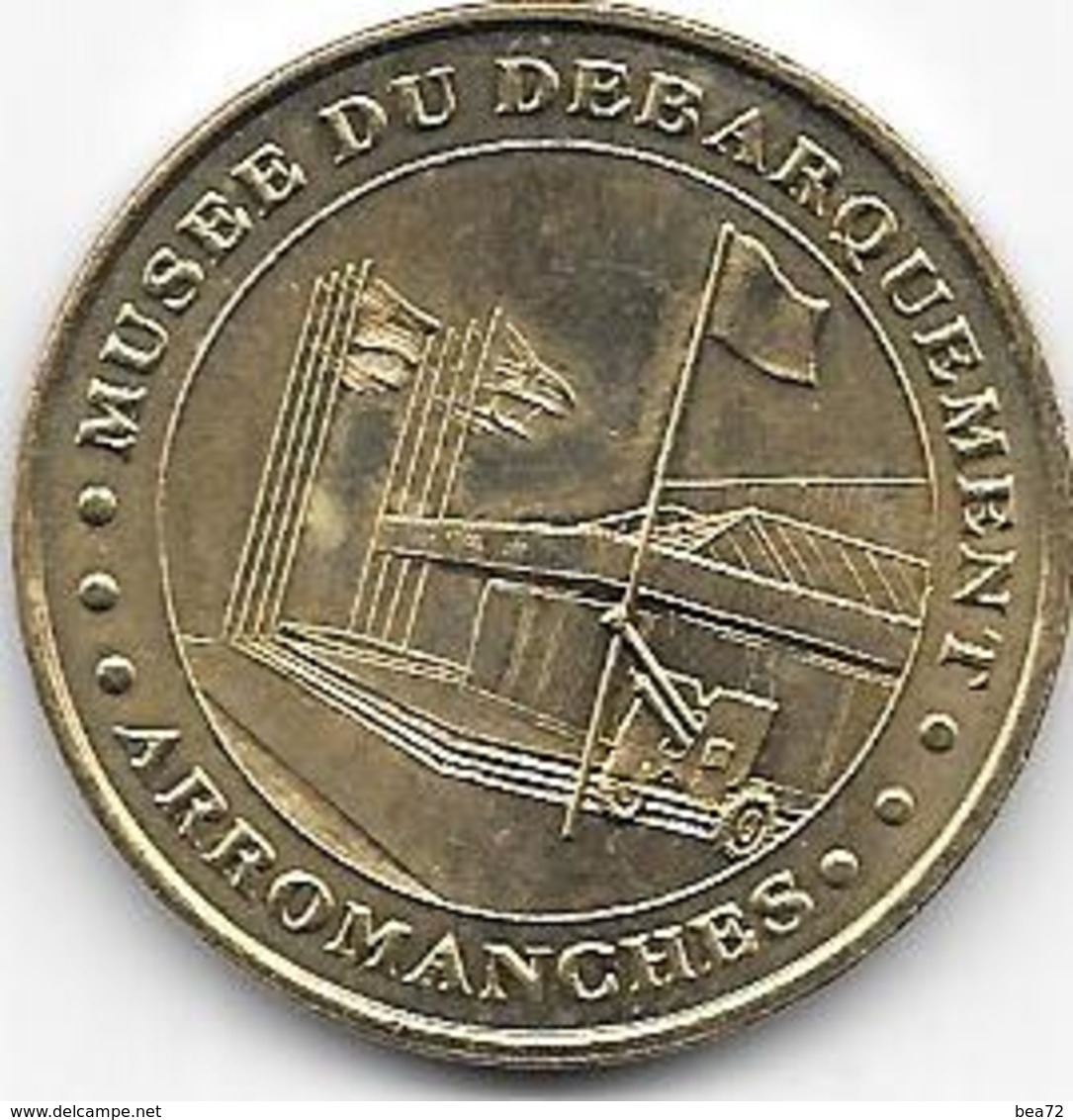 MEDAILLE TOURISTIQUE MONNAIE DE PARIS CALVADOS ARROMANCHES FACADE 2005 - 2005