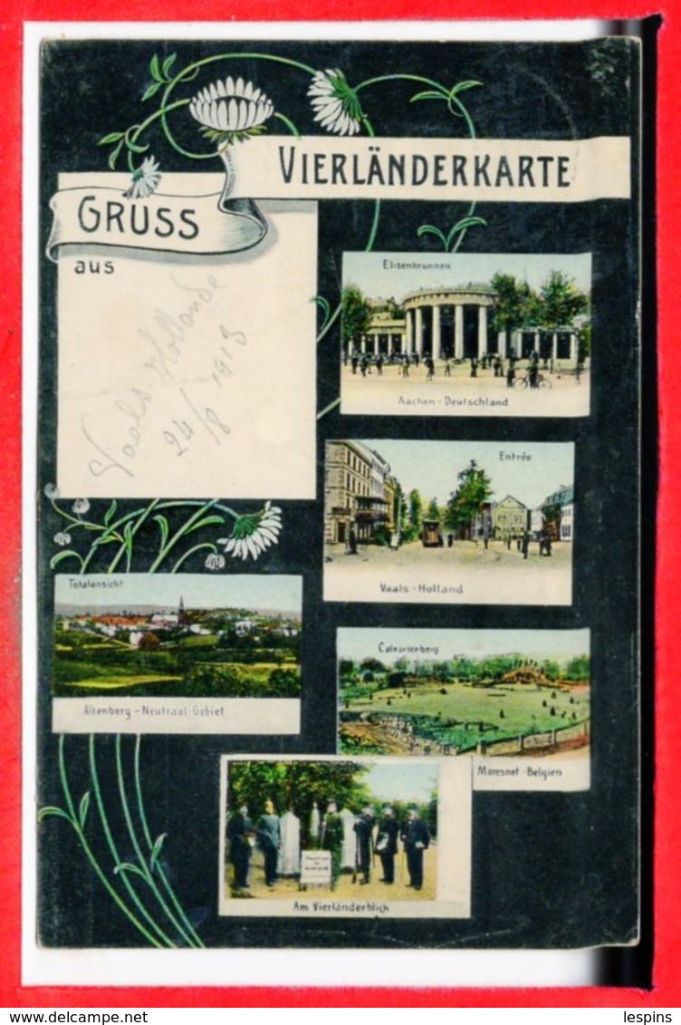 PAYS BAS --  Gruss - Vierländerkarte - Vaals