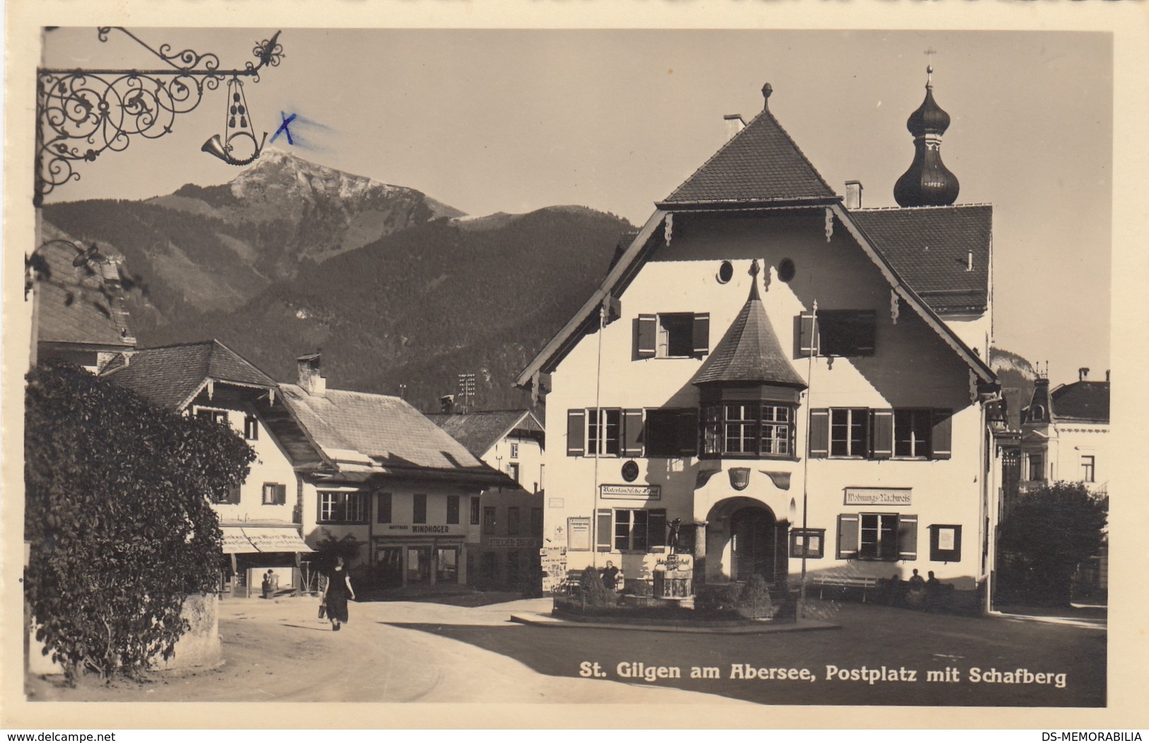St Gilgen Am Abersee - Postplatz - St. Gilgen