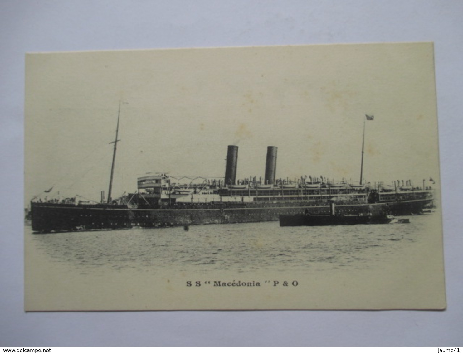 S S   " MACEDONIA "  P & O               TTB - Steamers