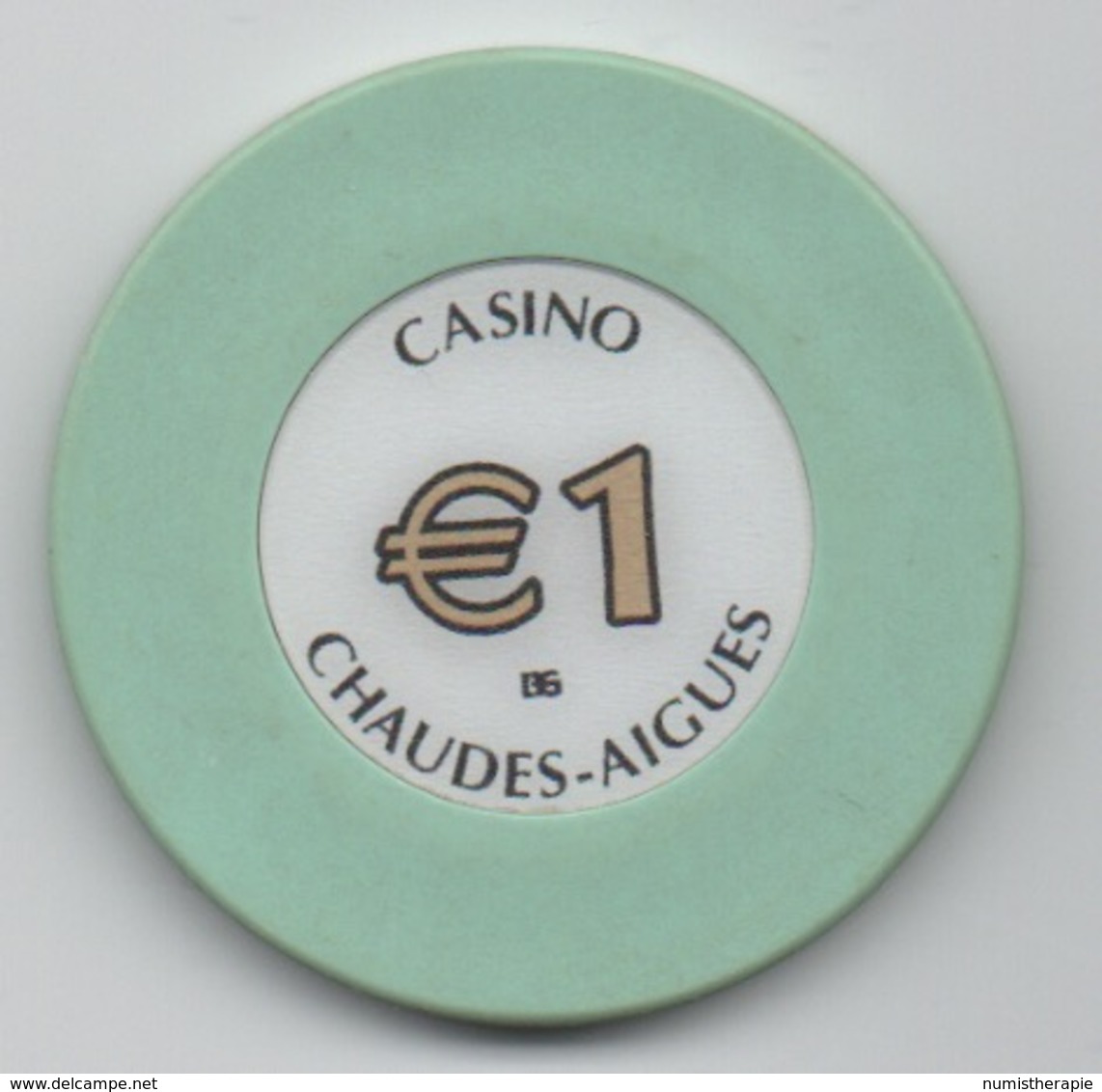 Jeton De Casino Chaudes-Aiguës €1 - Casino