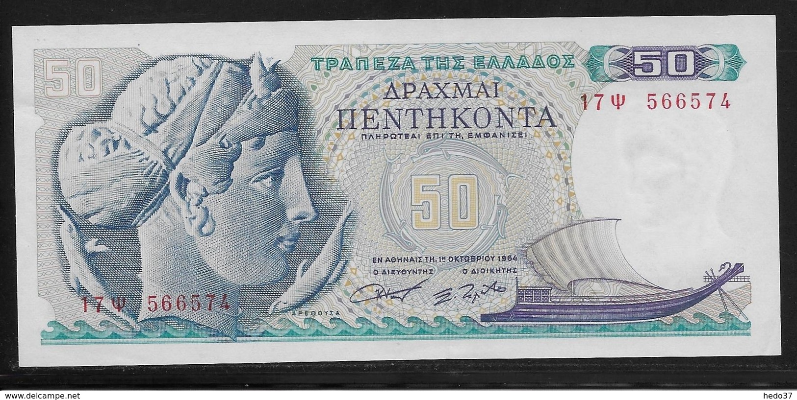 Grèce -  50 Drachmes - Pick N°195 - NEUF - Grèce