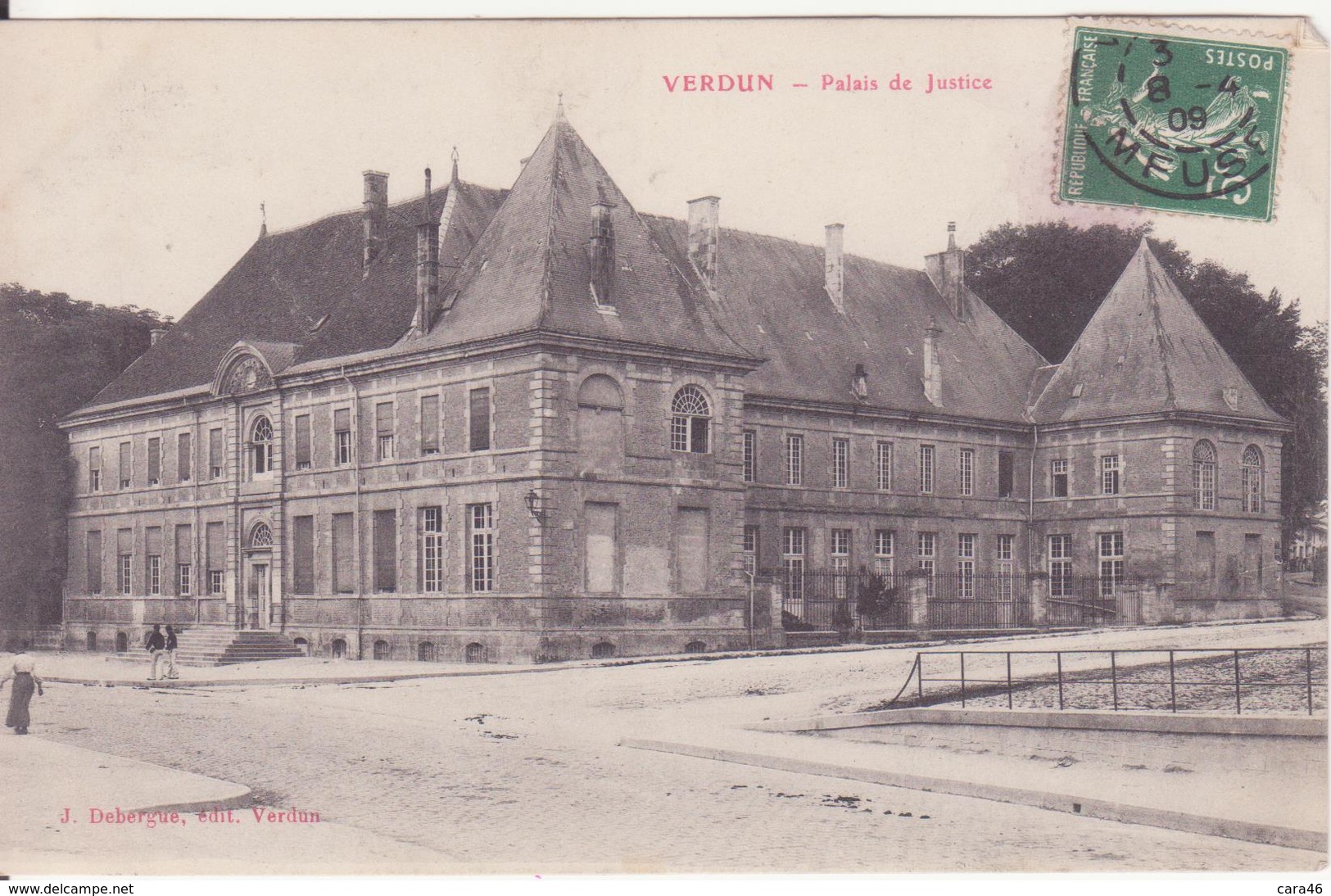 CPA - VERDUN Palais De Justice - Verdun