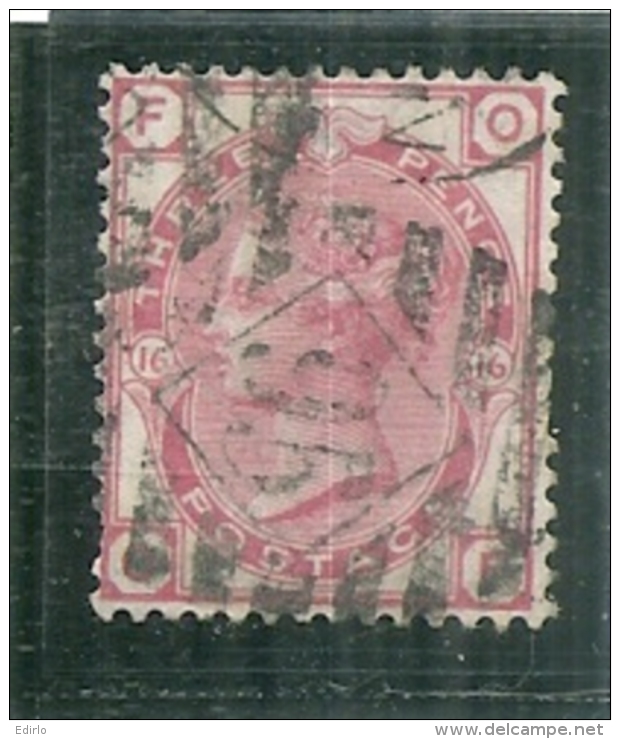 /// GRANDE BRETAGNE ///  N° 51 Côte 40&euro; Three Pence - Used Stamps
